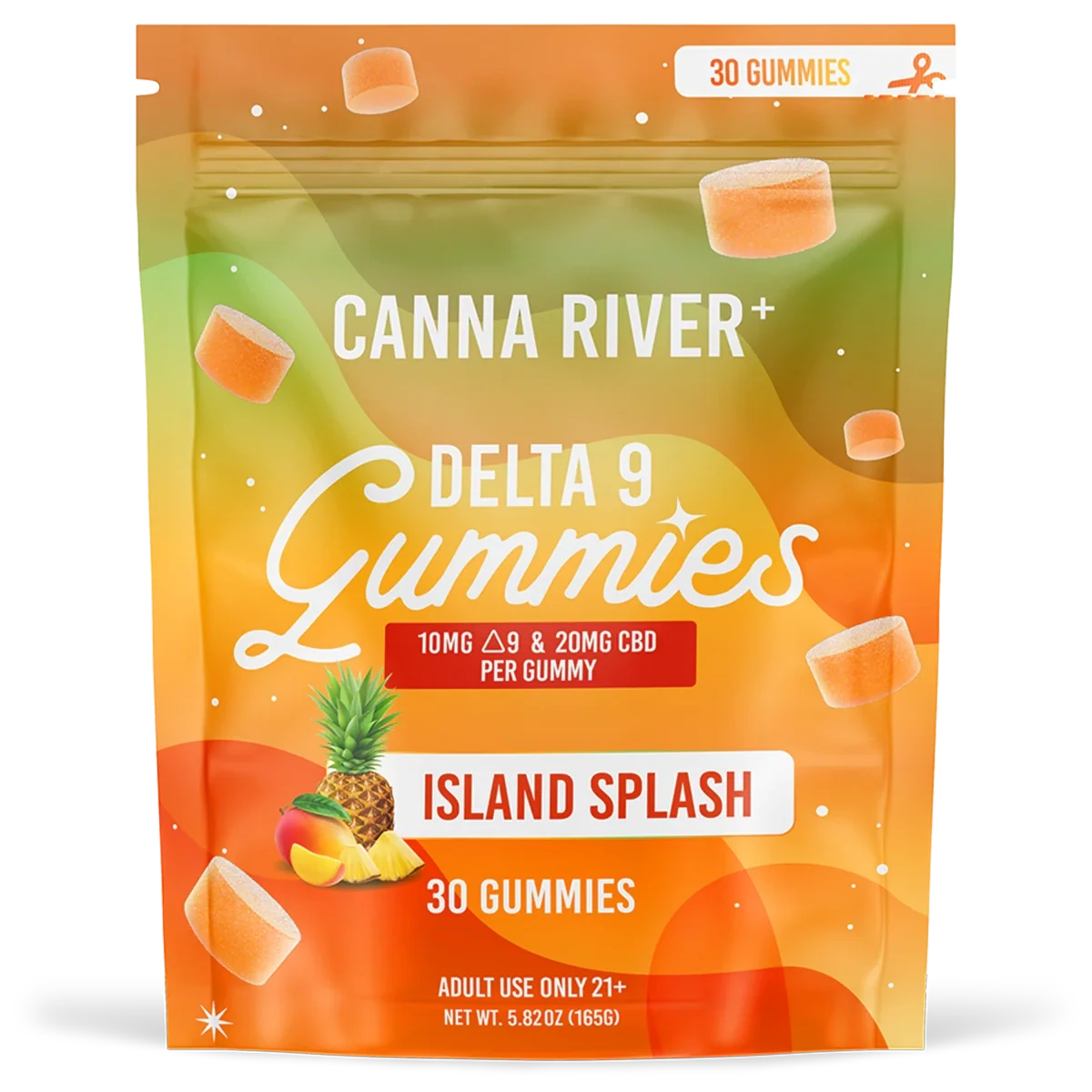 Canna River – THC D9 Gummy – Island Splash– 900mg