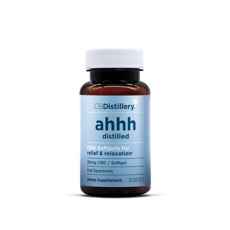 CBDistillery - Softgels - Full Spectrum - 900mg - (30mg x 30 pcs) - BEST QUALITY