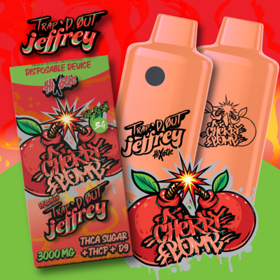 Hixotic - Jeffrey - Trap'D Out - Cherry Bomb - Hybrid - 3G - Disposable