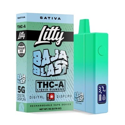 Litty - THCA Liquid Diamond - Baja Blast - SATIVA - 3.5 G - Disposable