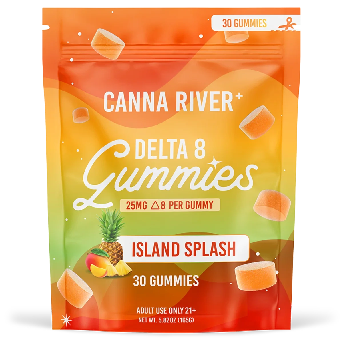 Canna River – D8 Gummies – Island Splash – 750mg