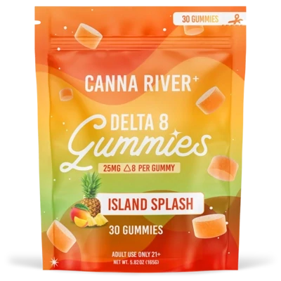 Canna River – D8 Gummies – Island Splash – 750mg