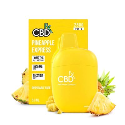 CBDfx - CBD 1500mg + THC 10mg - Pineapple Express - Disposable