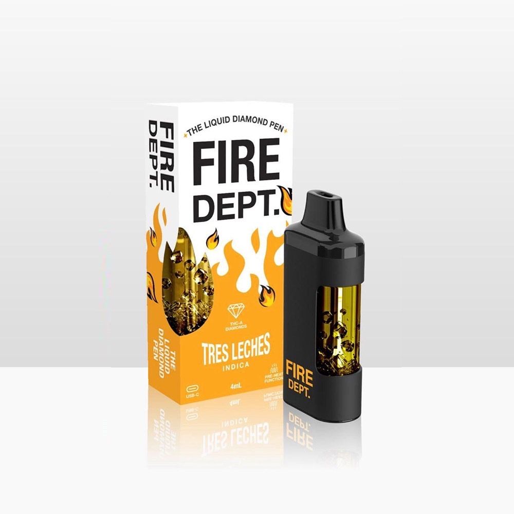 Fire Dept - Liquid Diamond - Tres Leches - Indica - 4G - Disposable