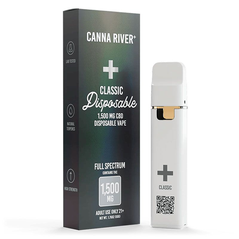 Canna River - CBD Full Spectrum - Disposable - Classic - 1500mg - 2g