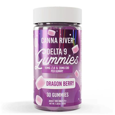 Canna River – THC D9 Gummy – Dragon Berry – 900mg