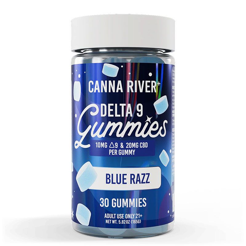 Canna River – THC D9 Gummy – Blue Razz – 900mg Canna River – THC D9 Gummy – Blue Razz – 900mg