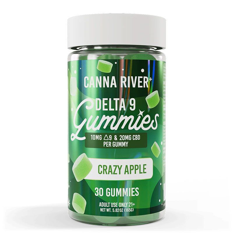 Canna River – THC D9 Gummy – Crazy Apple – 900mg Canna River – THC D9 Gummy – Crazy Apple – 900mg