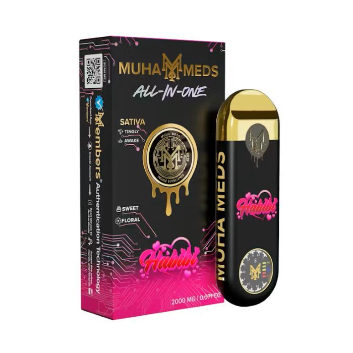 Muha Meds - Gen 3 - THC Disposable - Habibi - SATIVA - 2000mg Muha Meds - Gen 3 - THC Disposable - Habibi - SATIVA - 2000mg