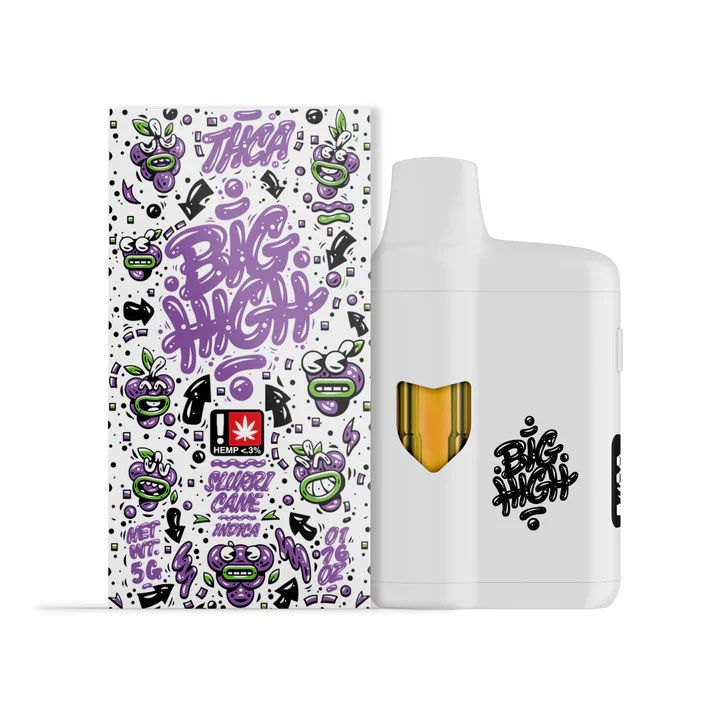 Big High - THCA - Slurrycane - 5G - Indica - Disposable Big High - THCA - Slurrycane - 5G - Indica - Disposable
