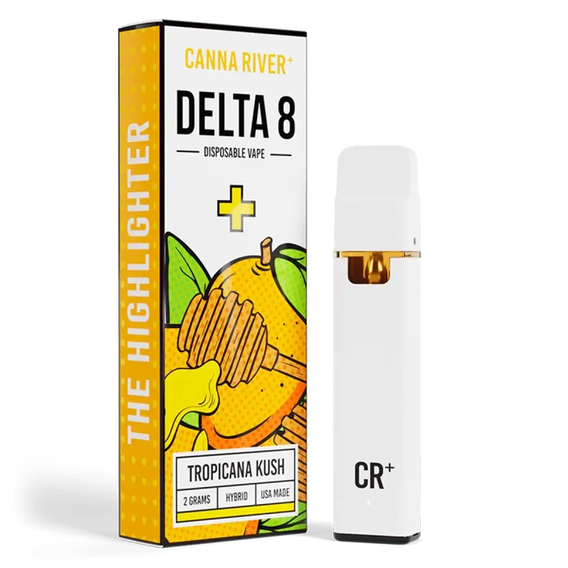 Canna River – D8 THC – Tropicana Kush – Hybrid – 2G – Disposable Canna River – D8 THC – Tropicana Kush – Hybrid – 2G – Disposable