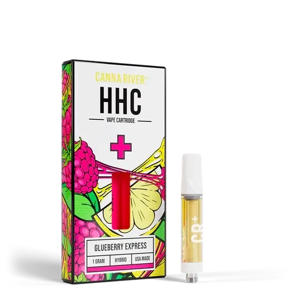 Canna River – HHC – Cartridge – (1G x 2 pcs) – Glueberry Express – Hybrid