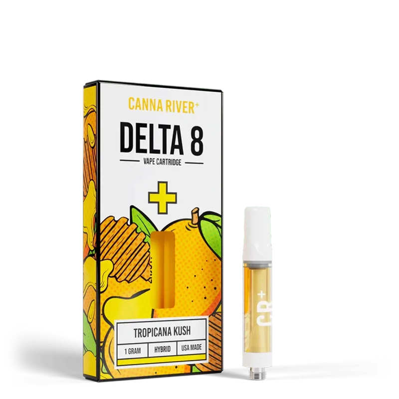 Canna River – D8 Cartridge – (1G x 2 pcs) – Tropicana Kush – Hybrid Canna River – D8 Cartridge – (1G x 2 pcs) – Tropicana Kush – Hybrid