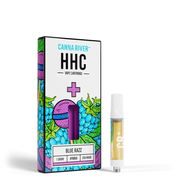 Canna River - HHC - Cartridge - (1G x 2pcs) Blue Razz - Hybrid