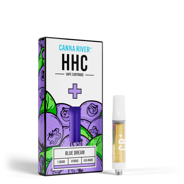 Canna River - HHC - Cartridge - (1G x 2pcs) Blue Dream - Hybrid