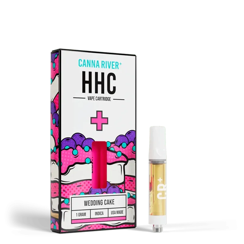 Canna River – HHC – Cartridge – (1G x 2 pcs) – Wedding Cake – Indica