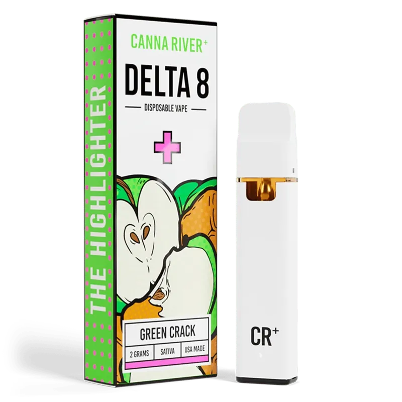 Canna River – D8 THC – Green Crack – Sativa – 2G – Disposable Canna River – D8 THC – Green Crack – Sativa – 2G – Disposable