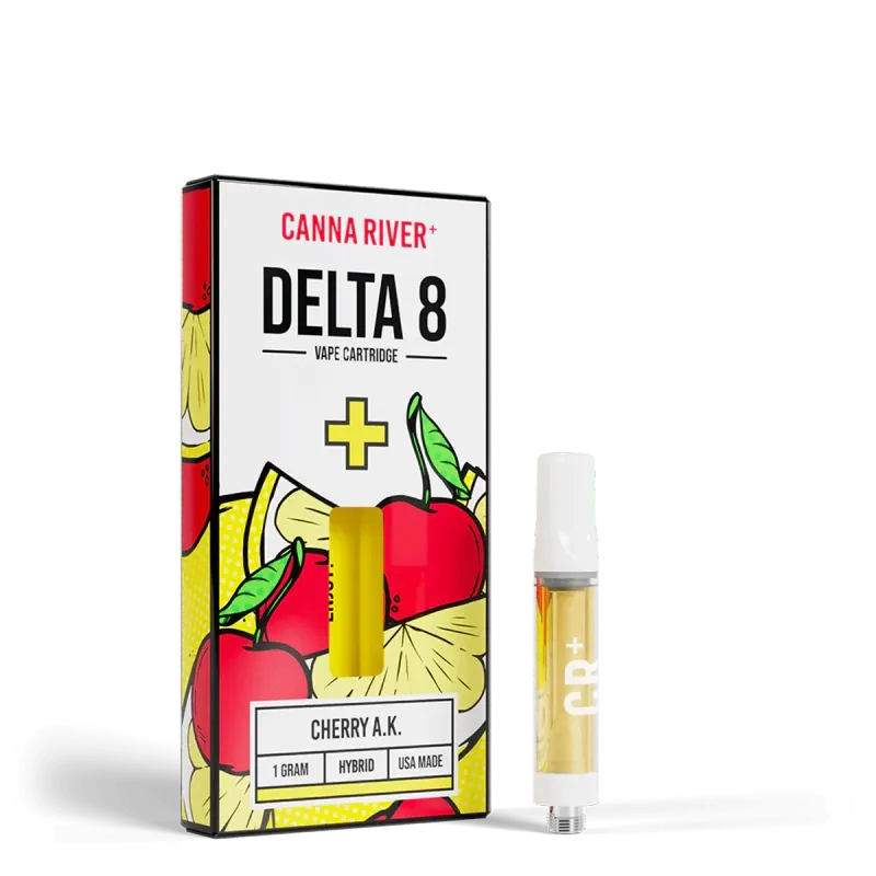 Canna River – D8 Cartridge – (1G x 2 pcs) – Cherry AK – Hybrid Canna River – D8 Cartridge – (1G x 2 pcs) – Cherry AK – Hybrid