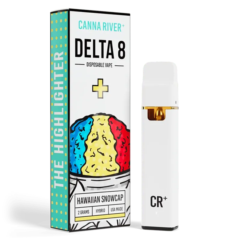 Canna River – D8 THC – Hawaiian Snowcap – Hybrid – 2G – Disposable Canna River – D8 THC – Hawaiian Snowcap – Hybrid – 2G – Disposable