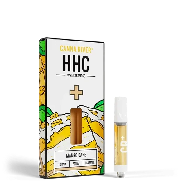 Canna River - HHC - Cartridge - (1G x 2pcs) - Mango Cake - Sativa