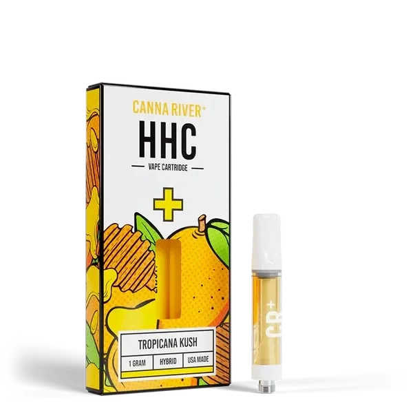 Canna River - HHC - Cartridge - (1G x 2pcs) - Tropicana Kush - Hybrid