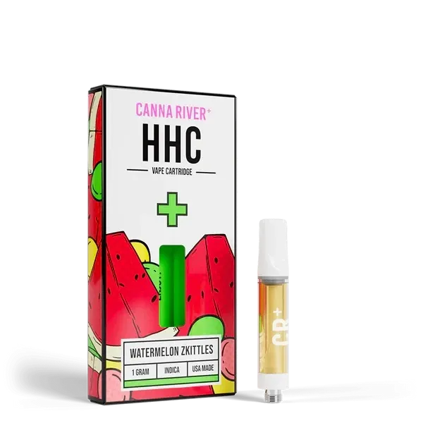 Canna River – HHC – Cartridge – (1G x 2 pcs) – Watermelon Zkittles – Indica