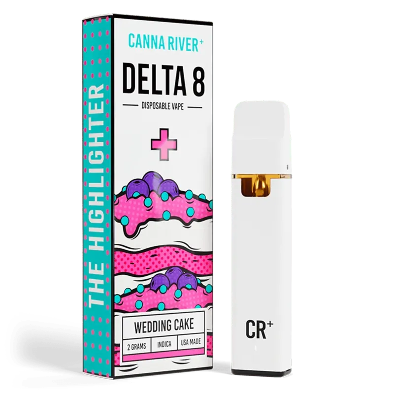 Canna River – D8 THC – Wedding Cake – Hybrid – 2G – Disposable Canna River – D8 THC – Wedding Cake – Hybrid – 2G – Disposable