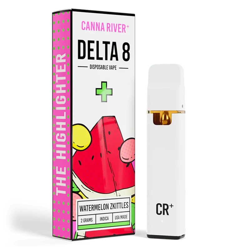 Canna River – D8 THC – Watermelon Zkittles – Indica – 2G – Disposable Canna River – D8 THC – Watermelon Zkittles – Indica – 2G – Disposable