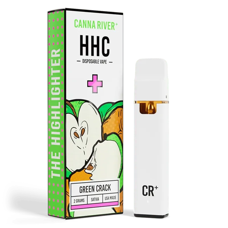 Canna River – HHC – Green Crack (Sativa) – 2G – Disposable