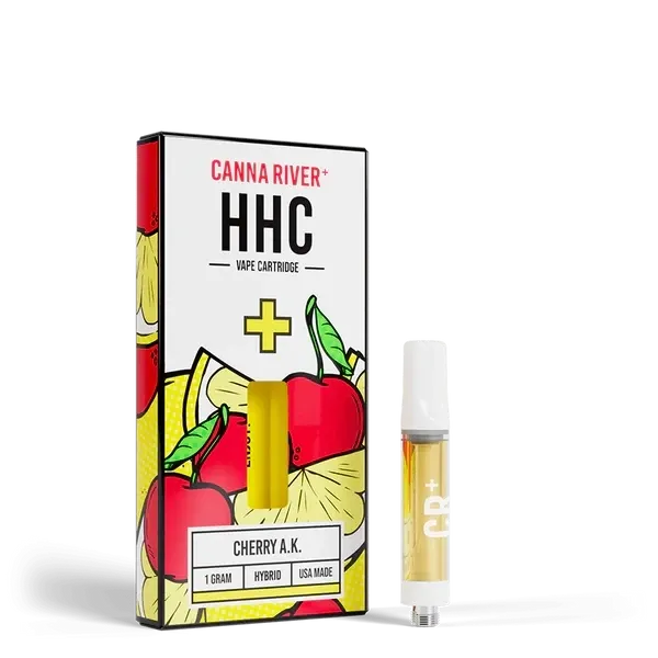 Canna River – HHC – Cartridge – (1G x 2 pcs) – Cherry AK – Hybrid