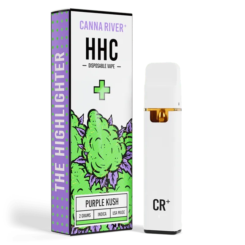 Canna River – HHC – Purple Kush (Indica) – 2G – Disposable