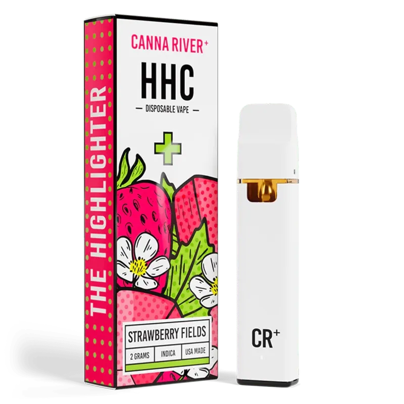 Canna River – HHC – Strawberry Fields (Indica) – 2G – Disposable