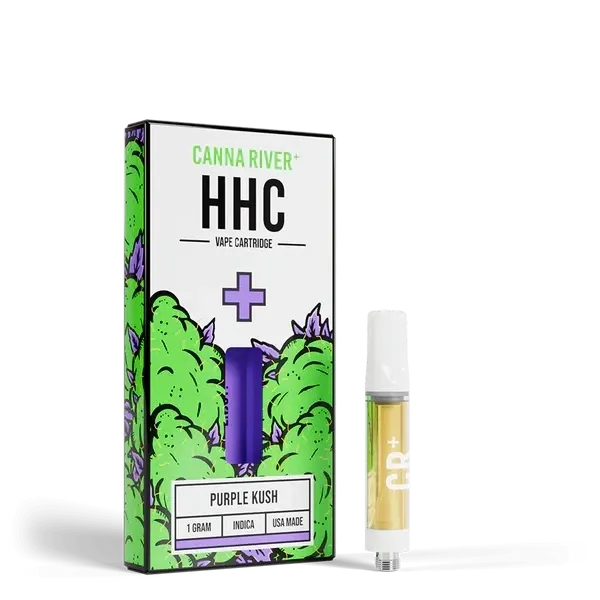 Canna River - HHC - Cartridge - (1G x 2pcs) - Purple Kush - Indica