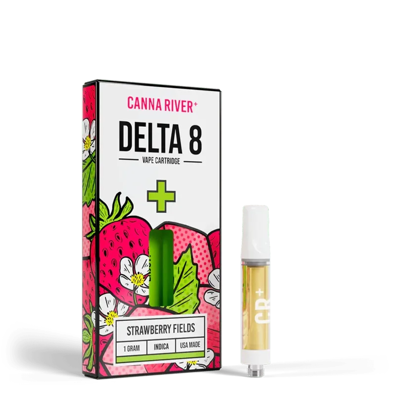 Canna River – D8 Cartridge – (1G x 2 pcs) – Strawberry Fields – Indica