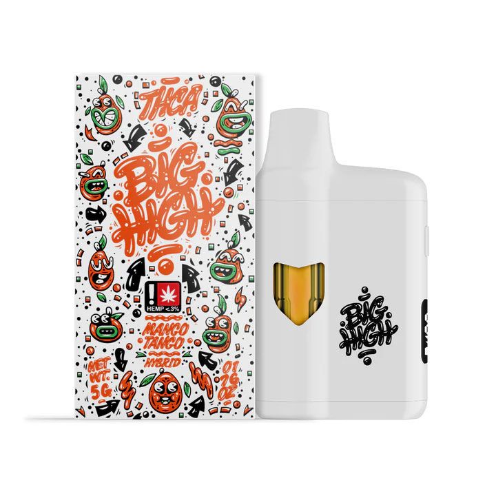 Big High - THCA - Mango Tango - 5G - Hybrid - Disposable Big High - THCA - Mango Tango - 5G - Hybrid - Disposable