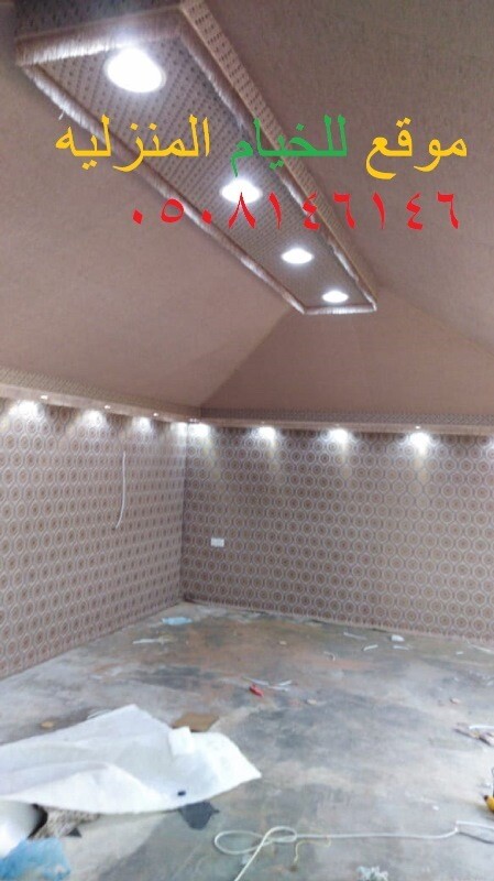 دبكورات خيام منزليه