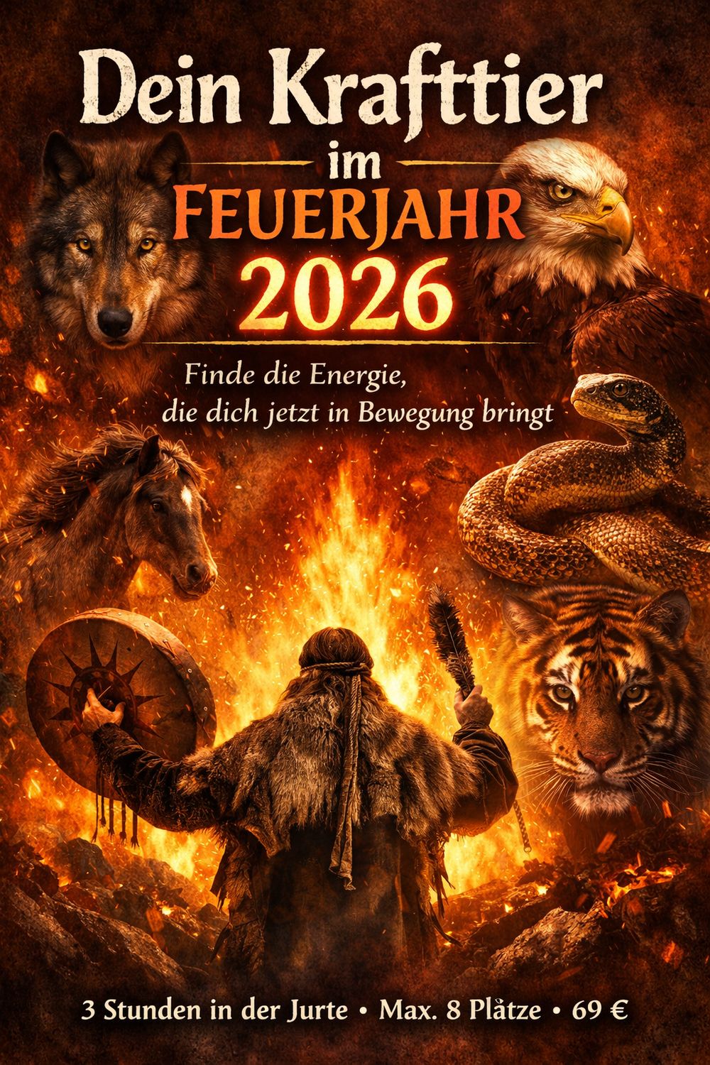 Krafttier für das Feuerpferd-Jahr ?, am 29.03.2026