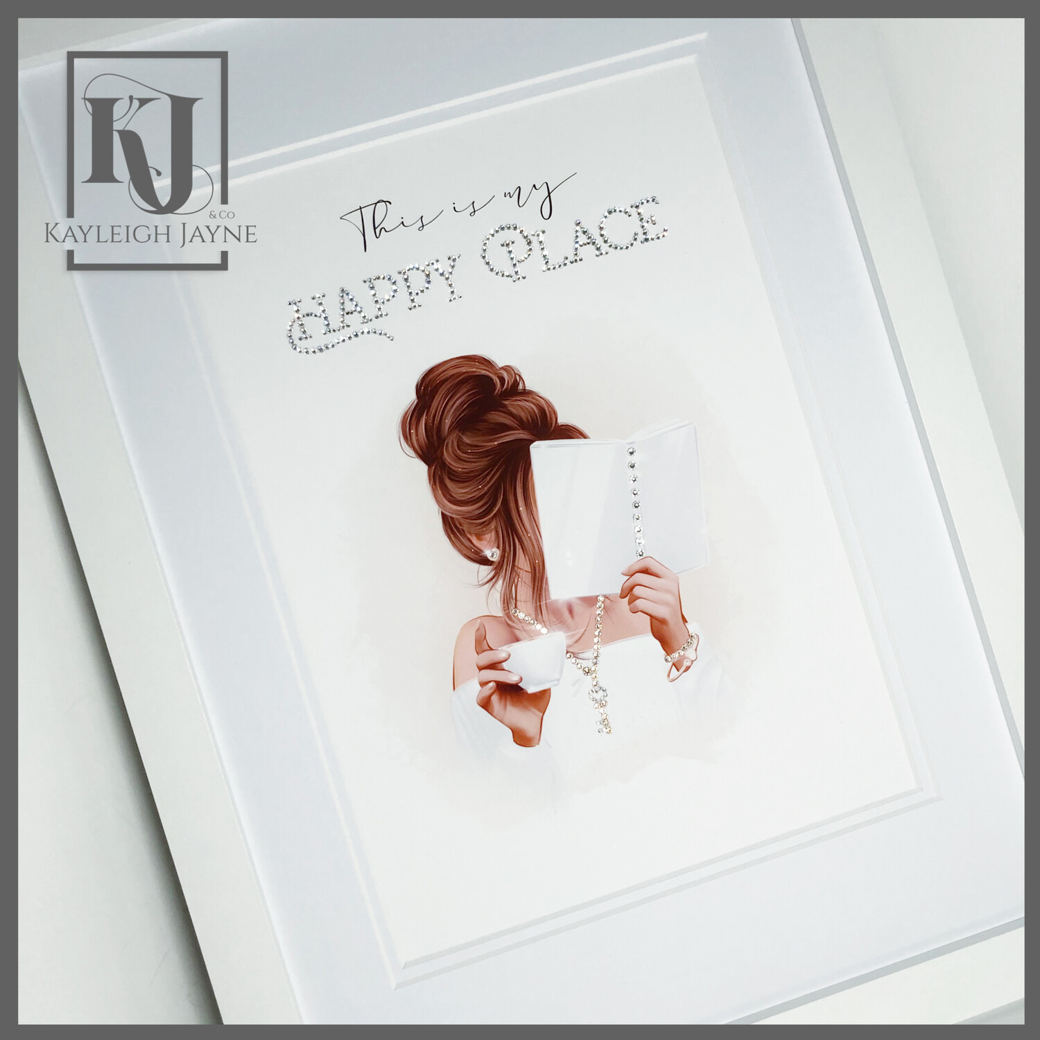 Stardust Crystallised Print®️ - Book lover