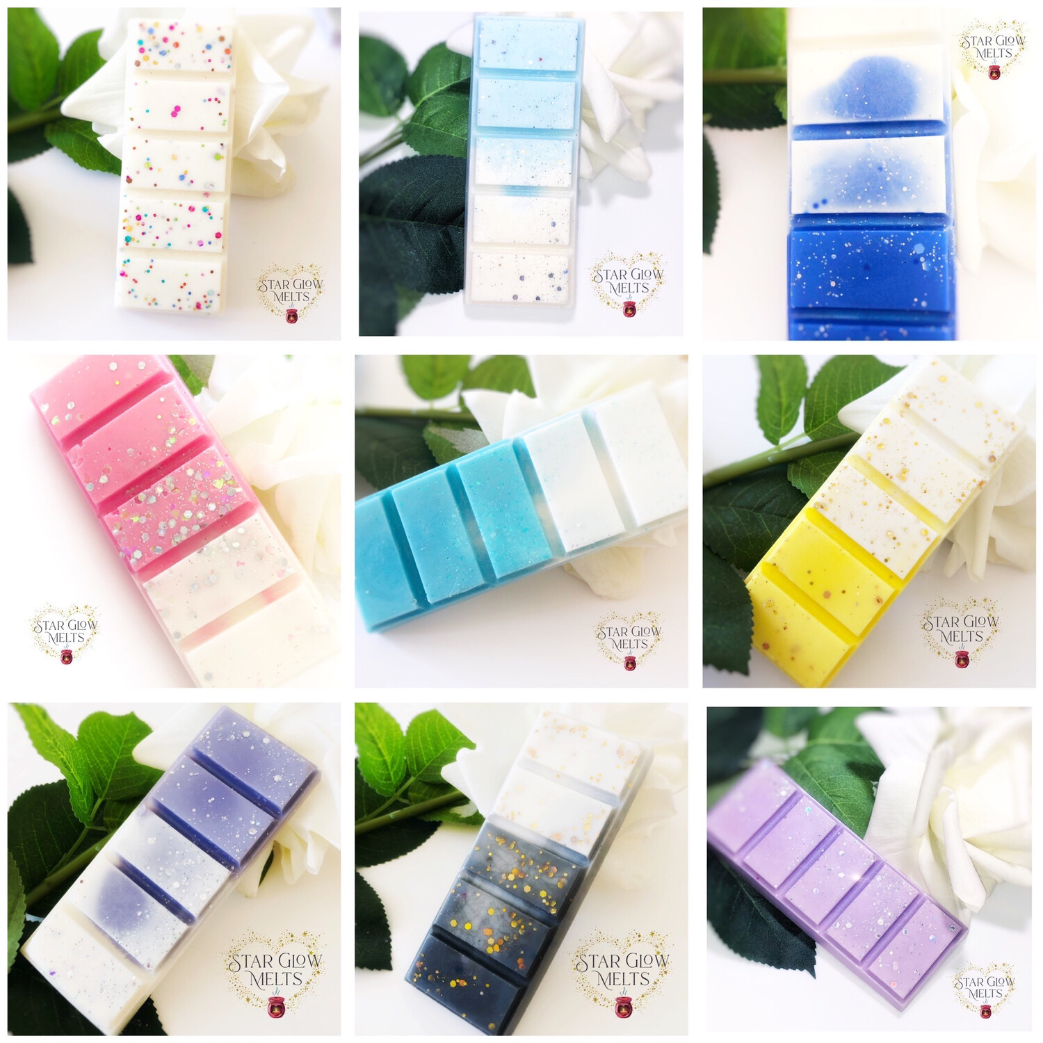 5 X Wax Melt 50g Snap Bars