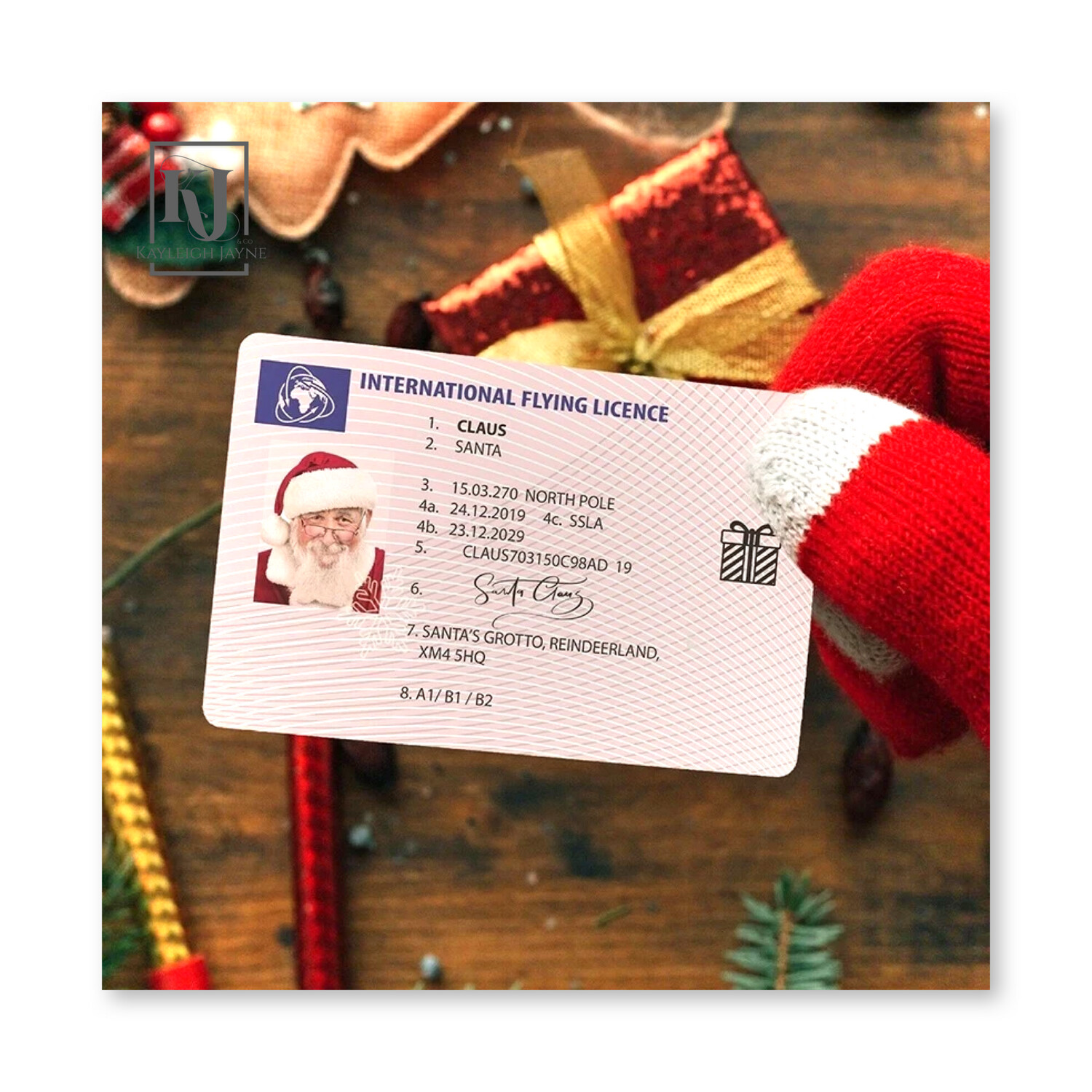 Santa Sleigh Licence