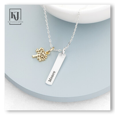 Personalised Tree Of Life Necklace 