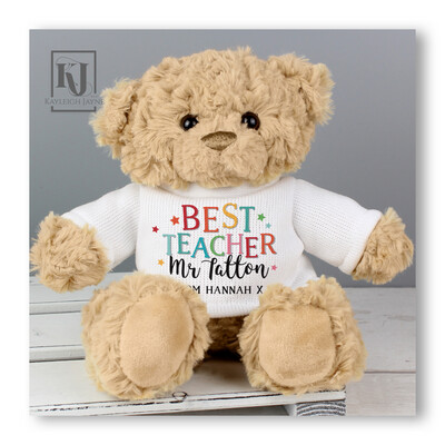Best Teacher Teddy Bear