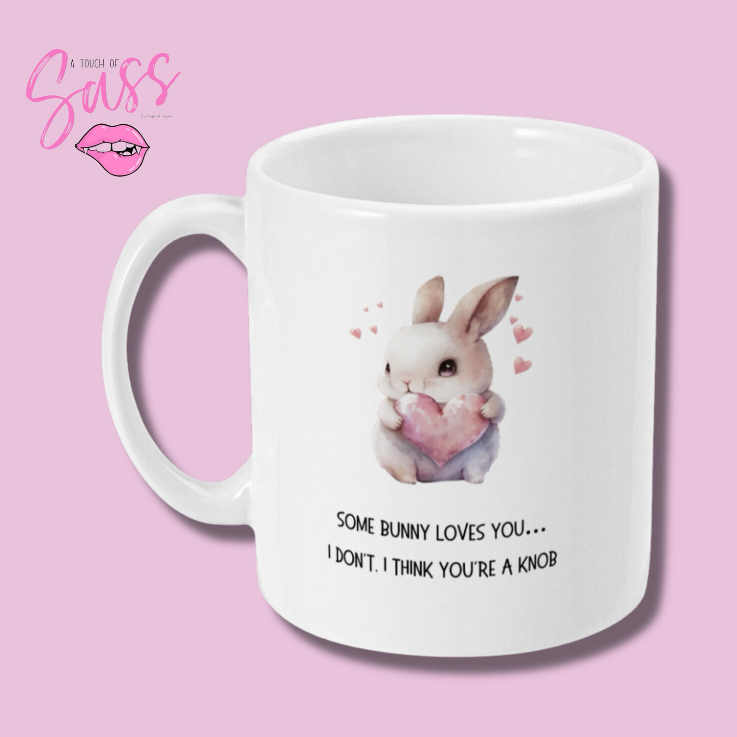 Love Hate Bunny Mug