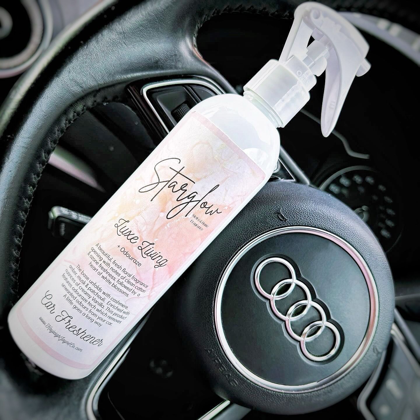 Luxe Living With Odouraze Tech 250ml Car Freshener