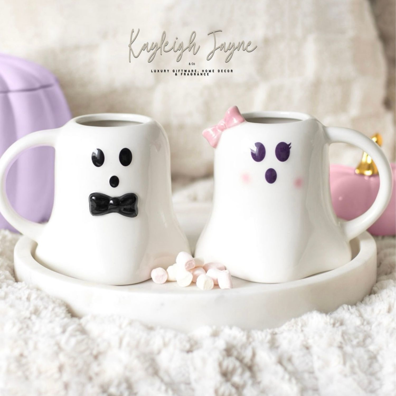 Mr &amp; Mrs Boo Mug Set