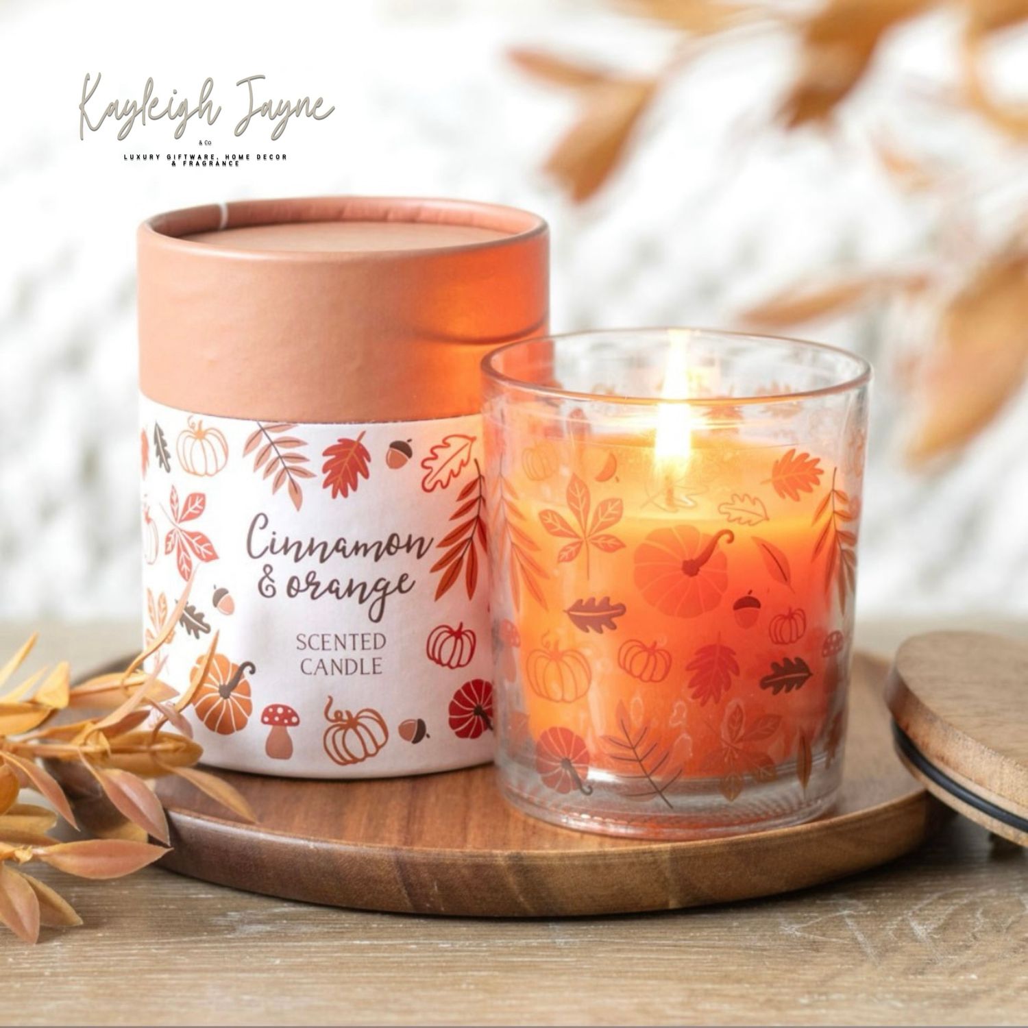 Autumn Candle - Cinnamon &amp; Orange