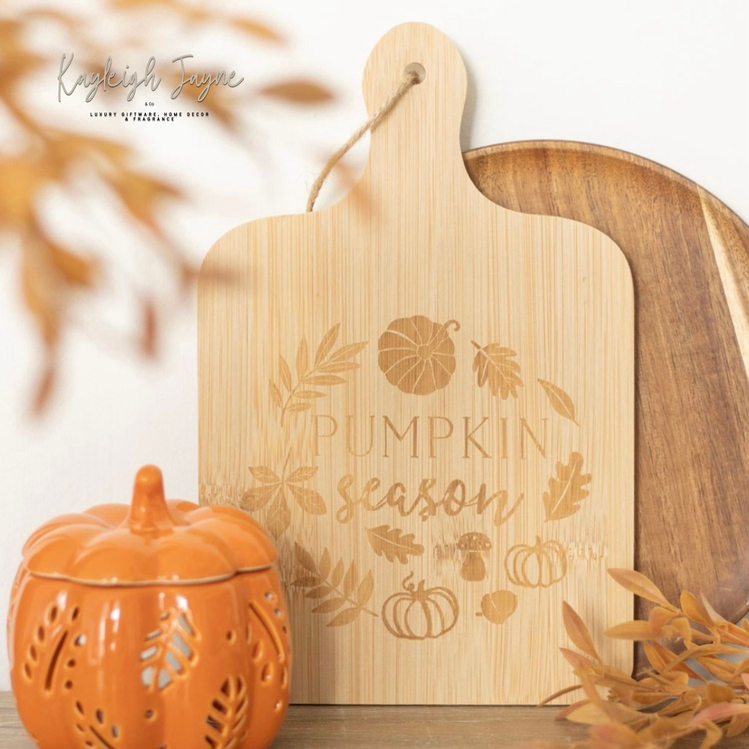 Pumpkin Season Chopping Board