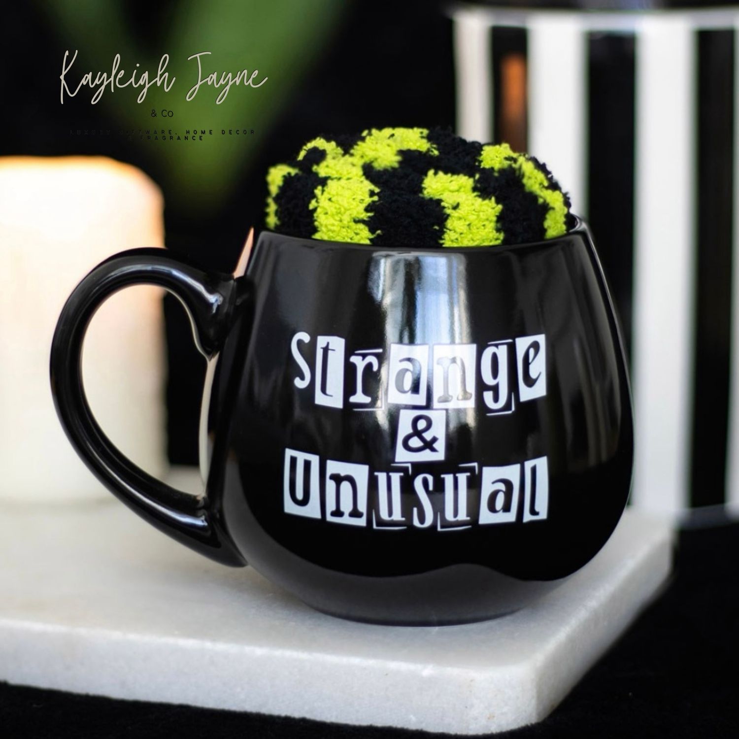 Strange And Unusual Mug &amp; Socks Set