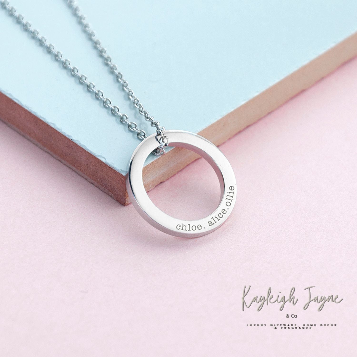 Family Name Necklace