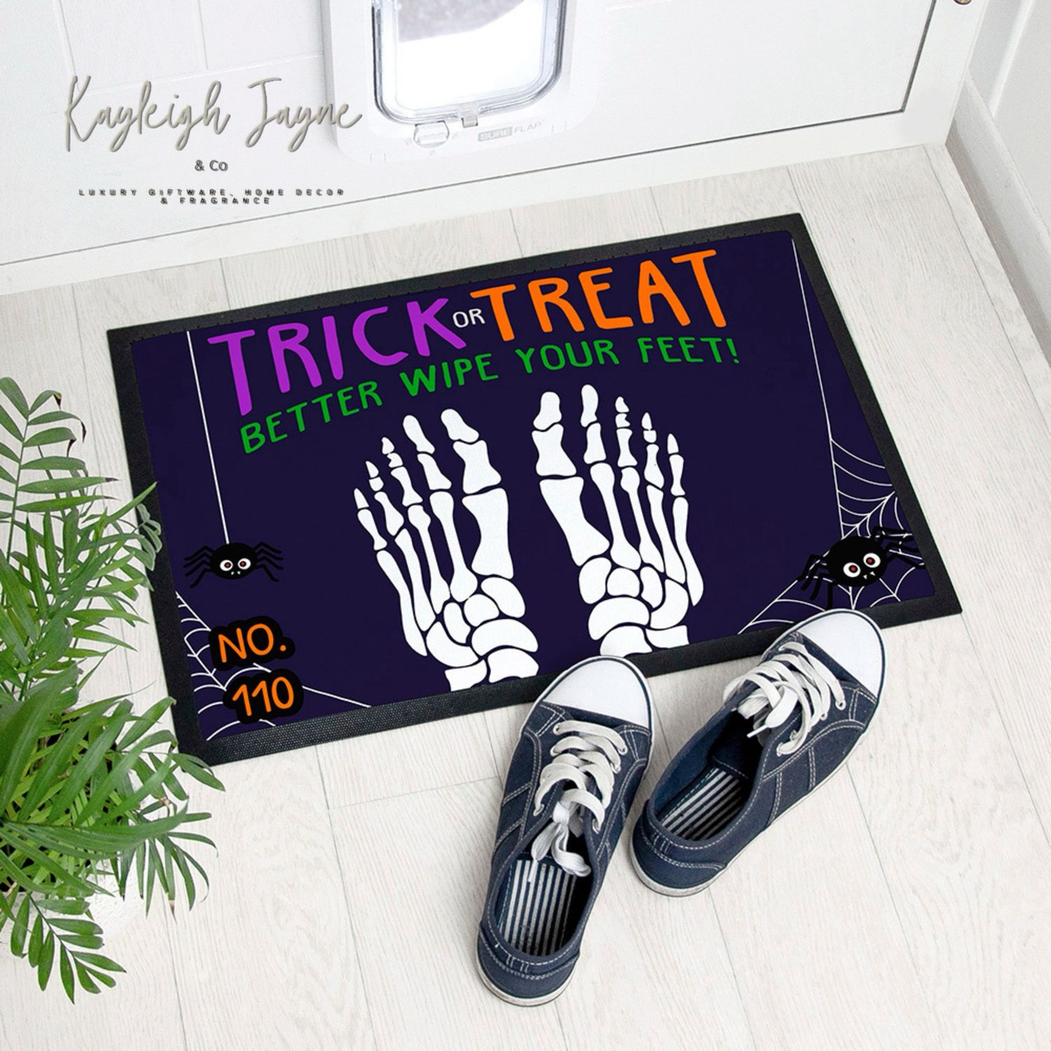 Trick Or Treat Doormat